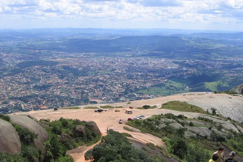 Vista panorâmica de Atibaia