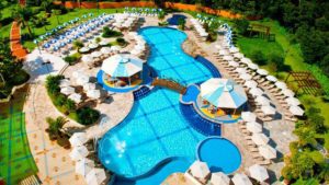 Hotel Bourbon Atibaia Vista Piscina